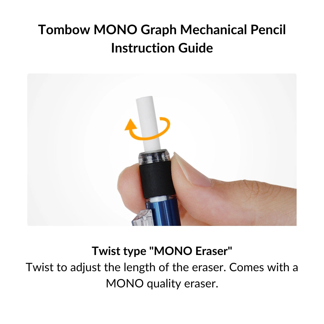 Tombow Mono GRAPH 0.5mm Mechanical Pencil - Neutral Colors - Matte Pink