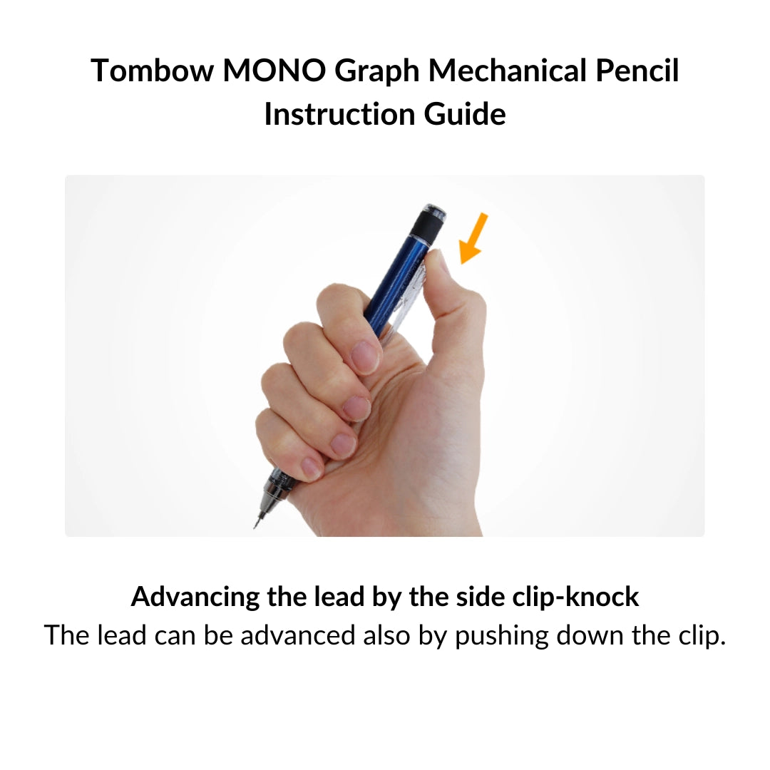 Tombow Mono GRAPH 0.5mm Mechanical Pencil - Neutral Colors - Matte Pink