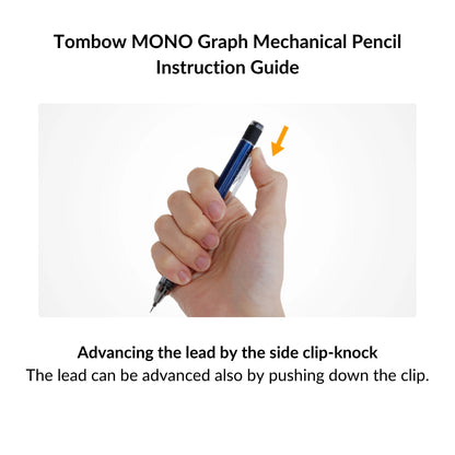 Tombow Mono GRAPH 0.5mm Mechanical Pencil - Neutral Colors - Matte Pink