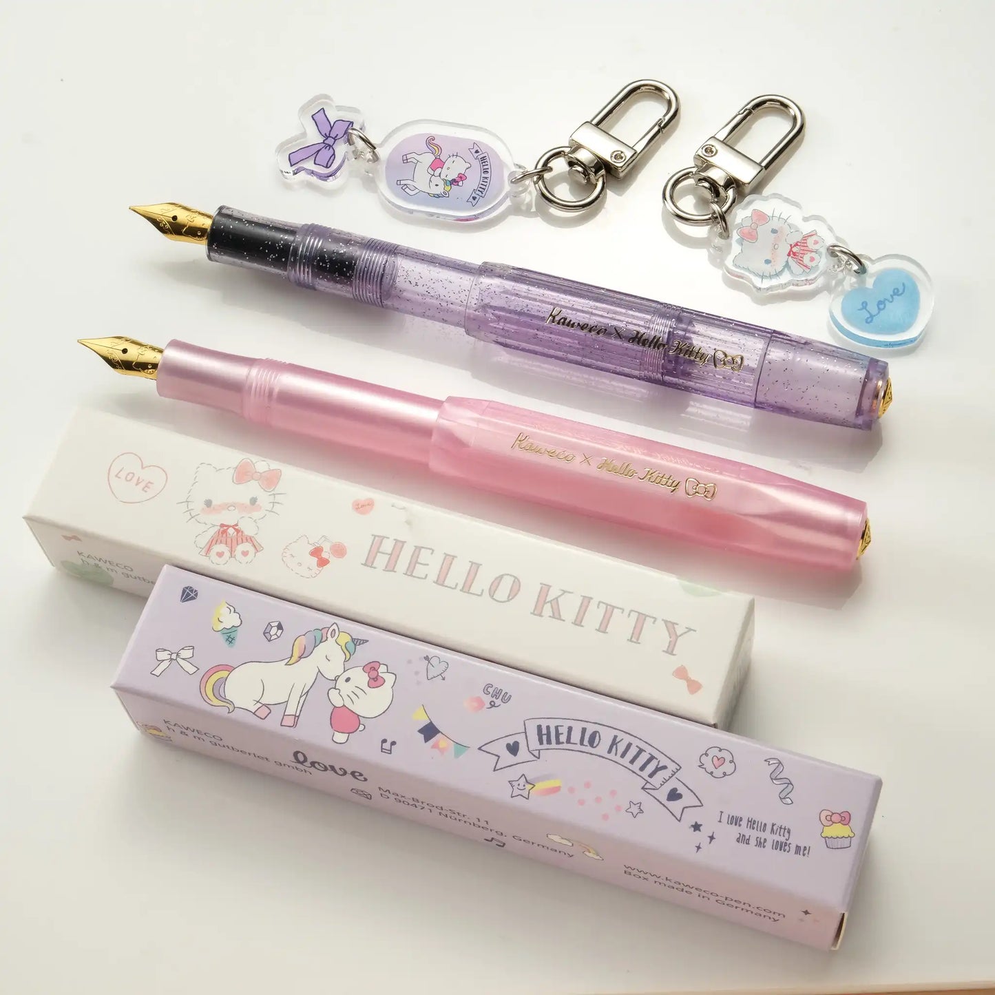 Kaweco X Hello Kitty Classic Sport Fountain Pen - Moonlit Pink